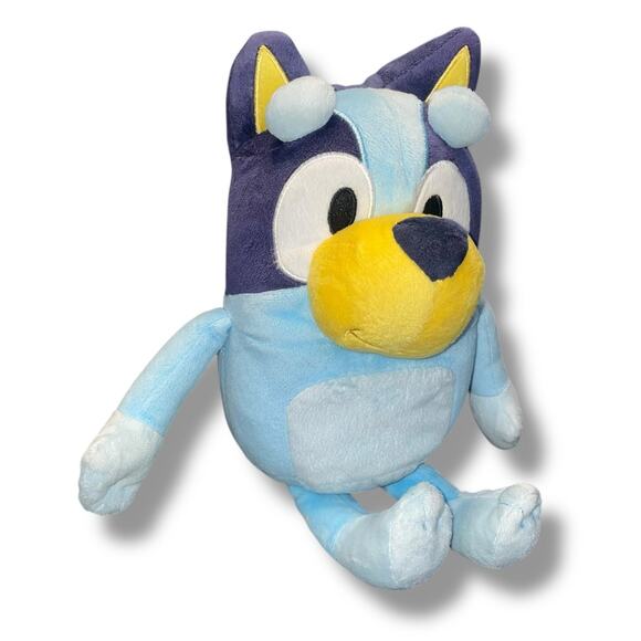 Bluey Plush Talking Dog 3 Phrases Tested Nursery Shower Stuffed Animal Decor 13" - Picture 2 of 7